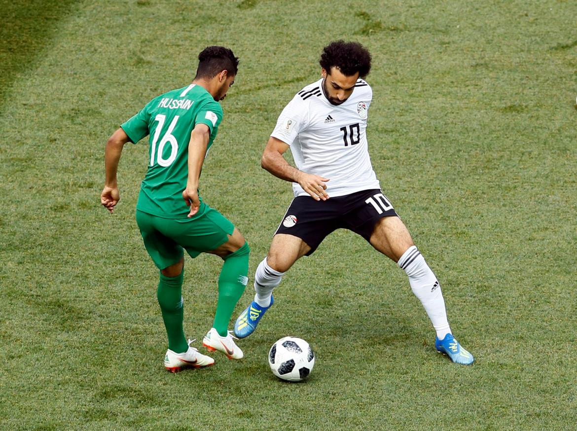 Mundial Rusia 2018, Arabia Saudí vs. Egipto, Salah, Reuters