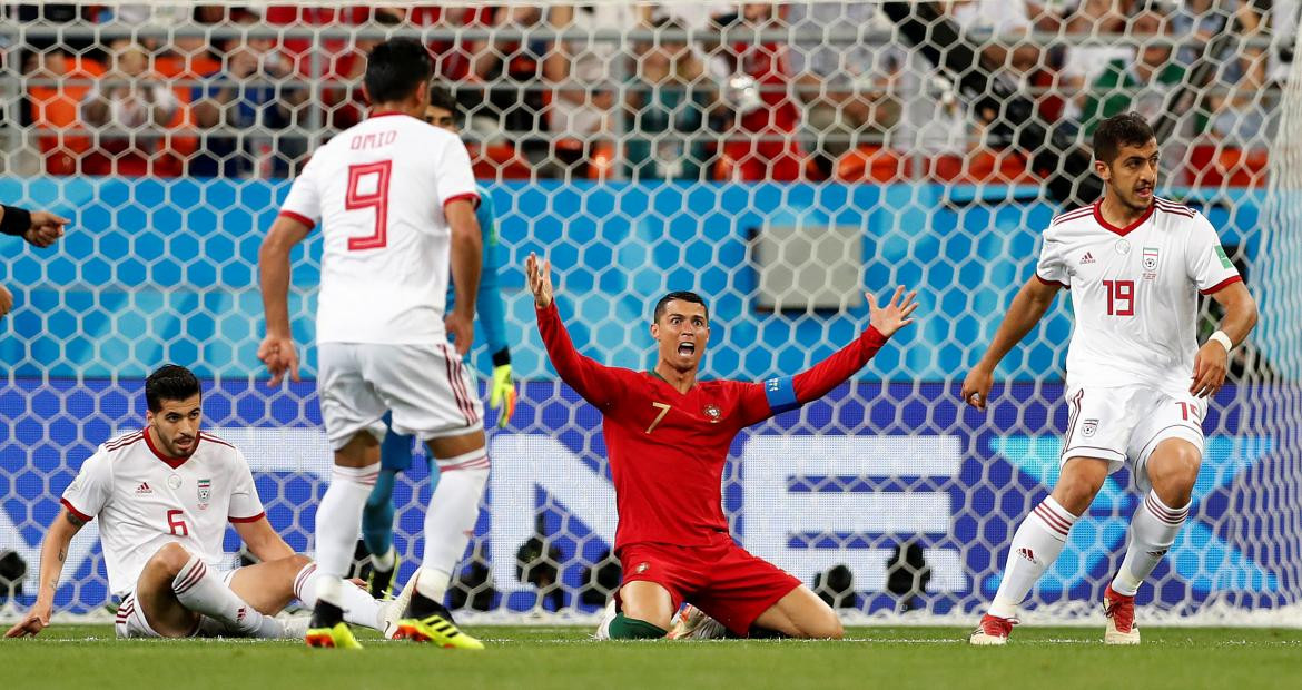 Cristiano Ronaldo, Mundial Rusia 2018, Portugal vs. Irán, Reuters