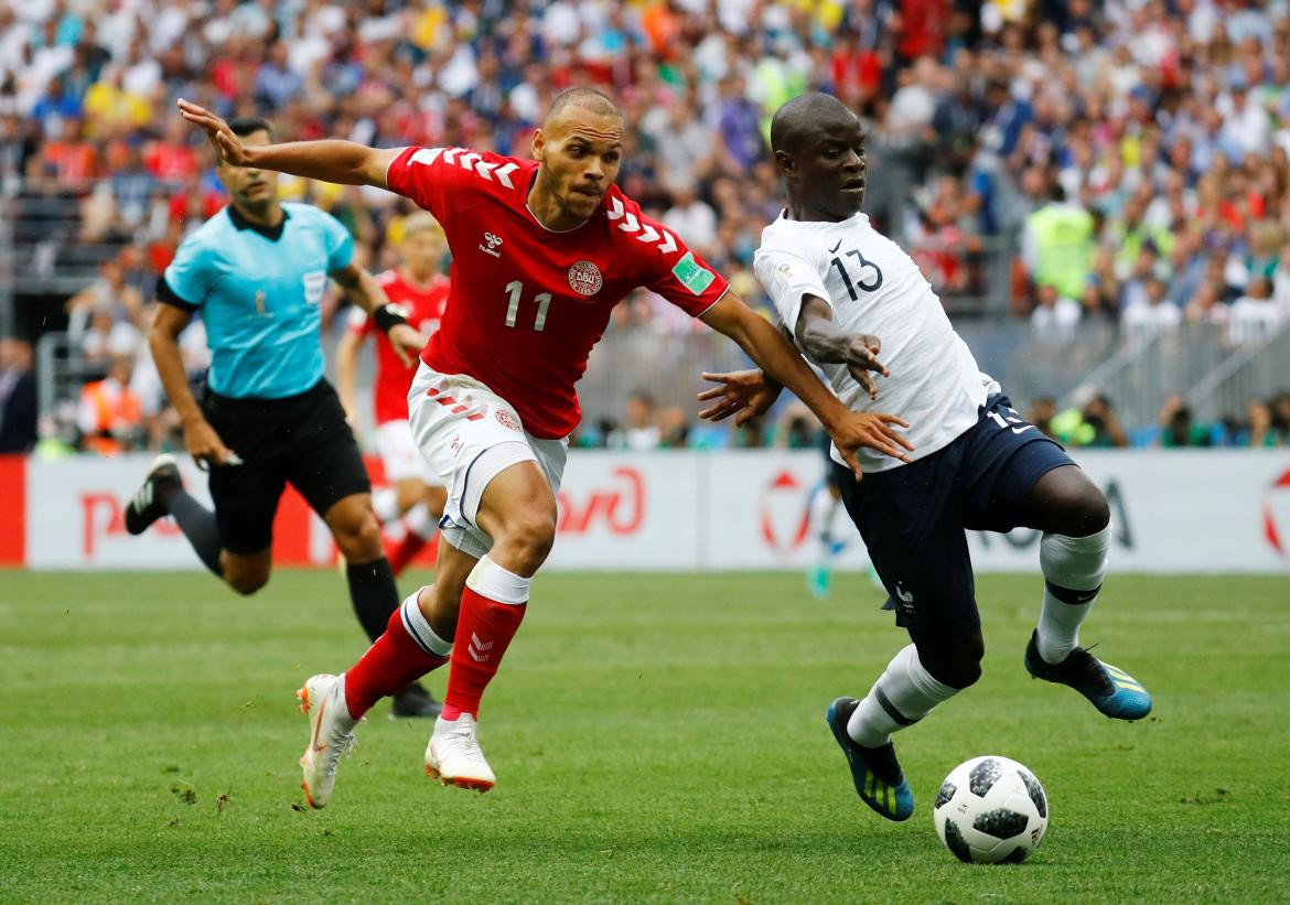 Mundial Rusia 2018: Francia - Dinamarca (Reuters)