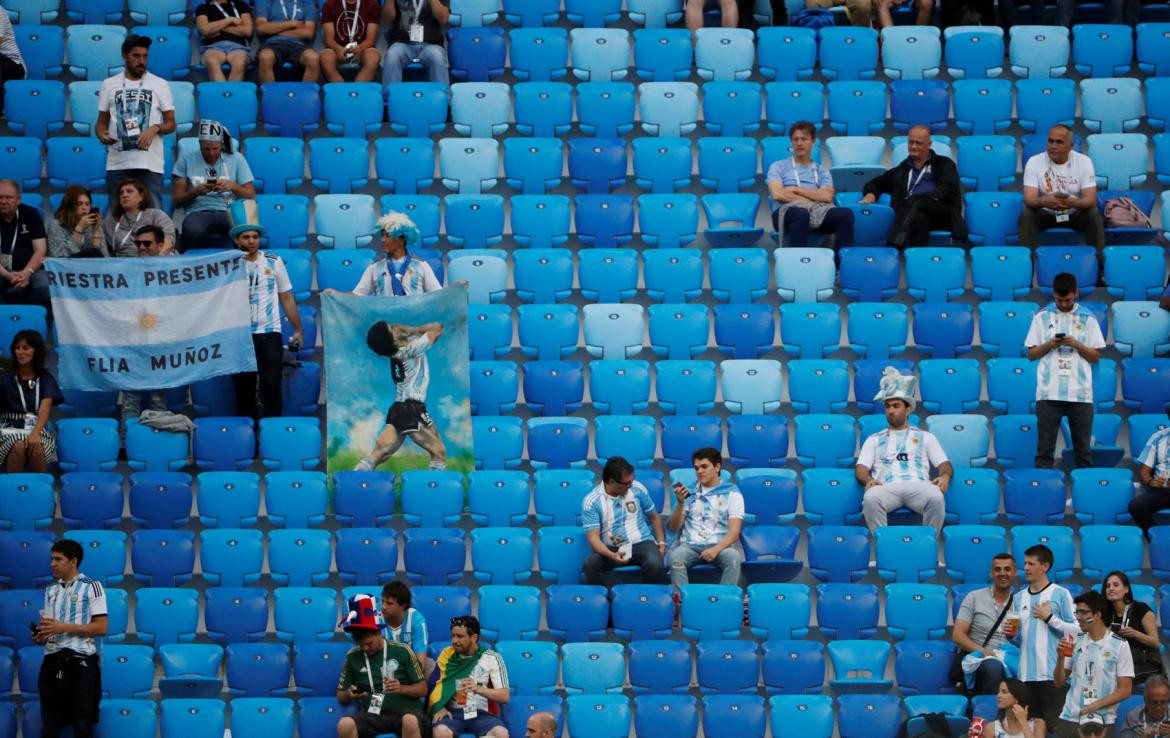 Argentina vs. Nigeria - Mundial Rusia 2018 (Reuters)