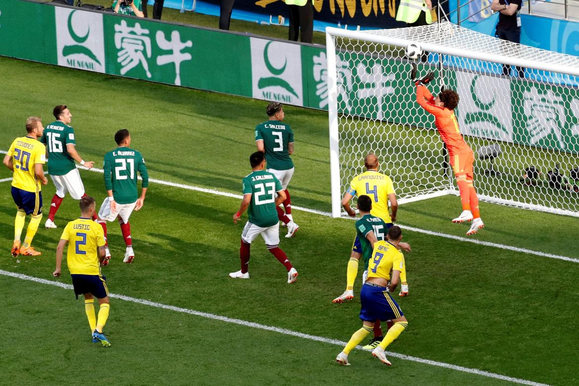 Mundial Rusia 2018: México vs. Suecia (Reuters)