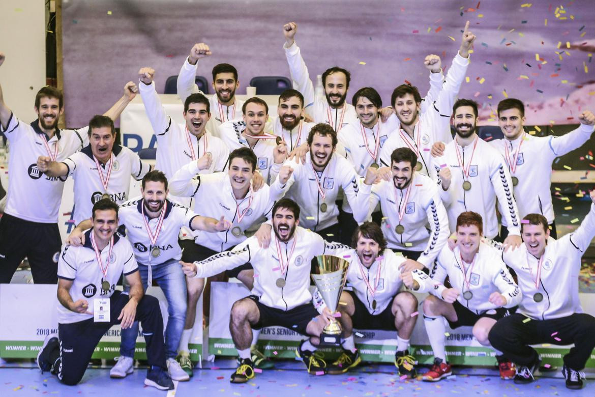 La Selección argentina masculina de handball Los Gladiadores, NA