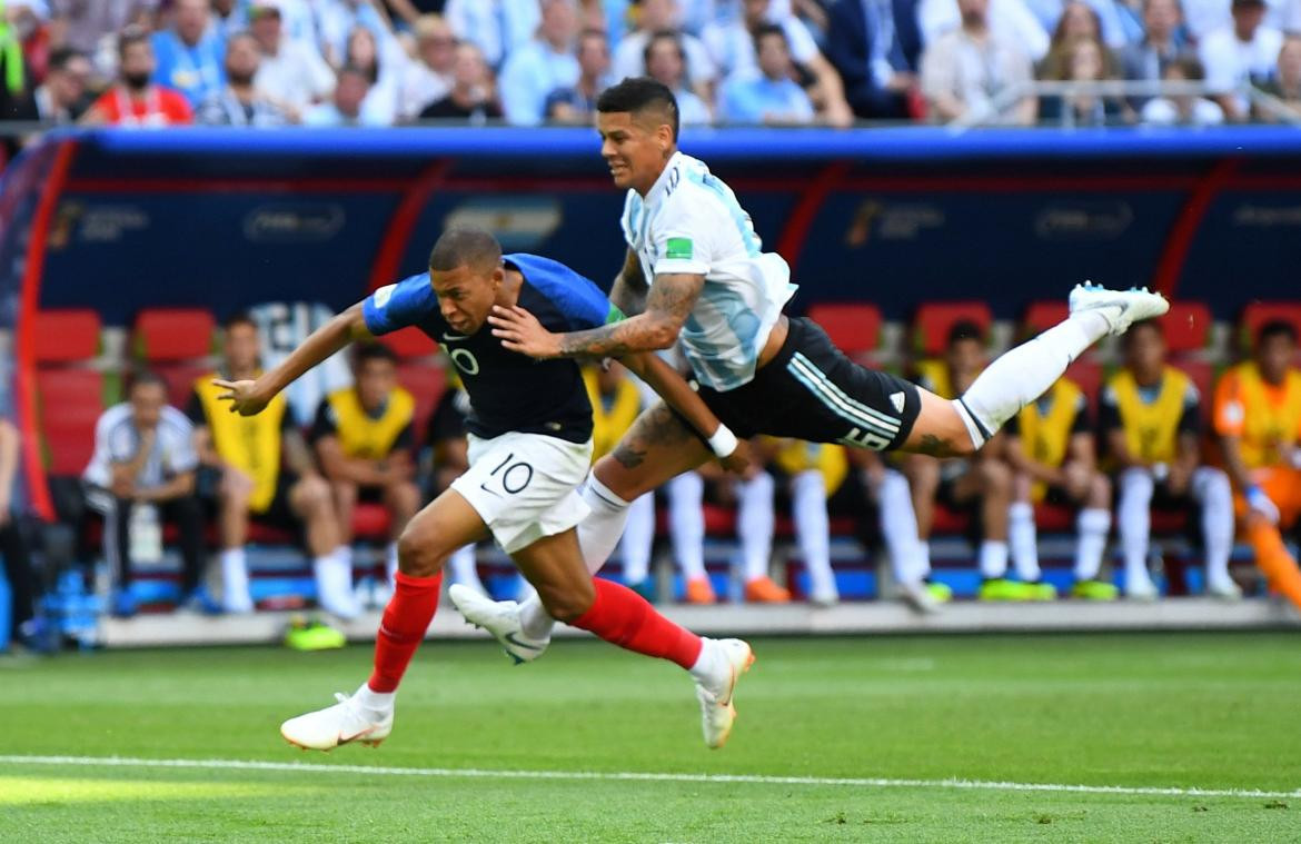 Rojo, Mundial Rusia 2018, Francia vs. Argentina, Reuters