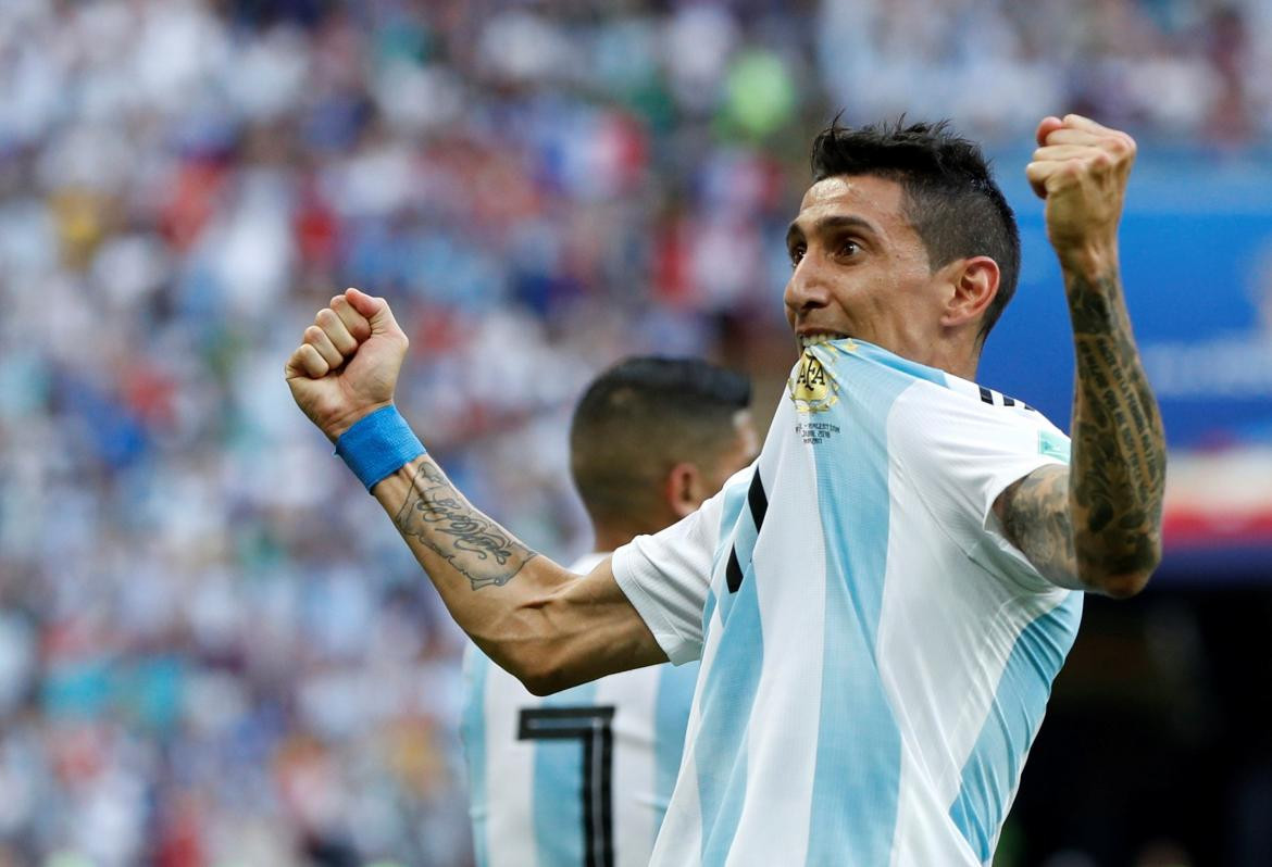 Di María, Mundial Rusia 2018, Francia vs. Argentina, Reuters