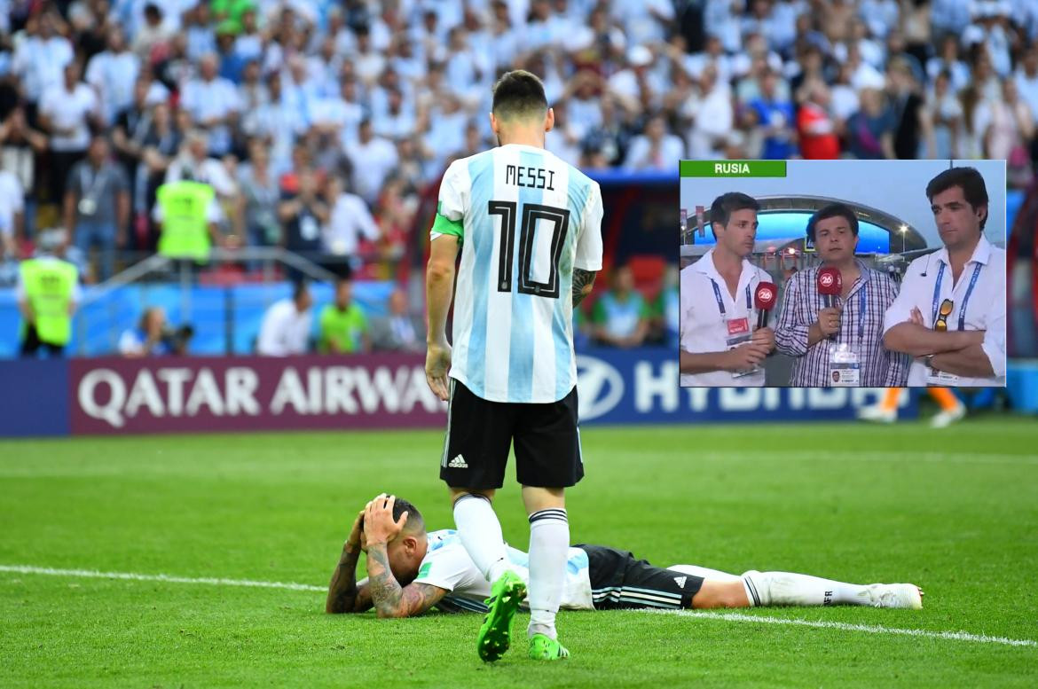 Argentina eliminada de Rusia 2018