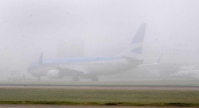 Niebla - demora de vuelos