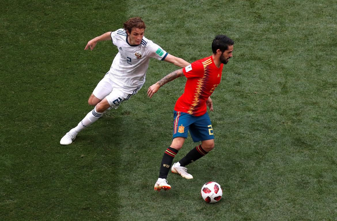 Mundial Rusia 2018, España vs. Rusia, Reuters