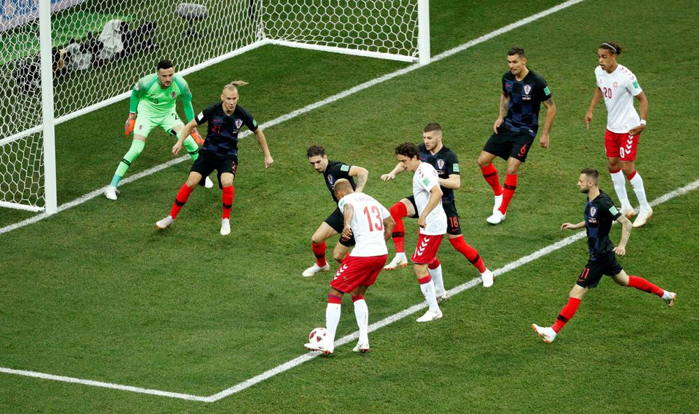 Croacia vs. Dinamarca - Mundial Rusia 2018 (Reuters)