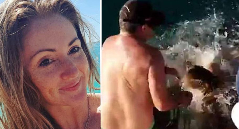 Melissa Brunning - Mujer atacado por tiburón en Australia