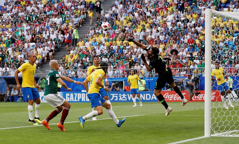 Brasil vs. México - Mundial Rusia 2018 (Reuters)