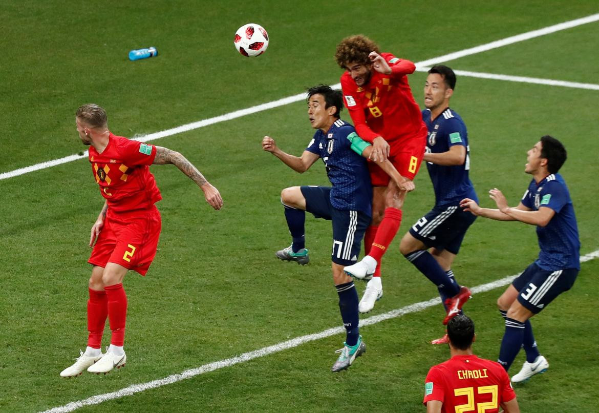 Mundial Rusia 2018: Bélgica vs. Japón - Reuters