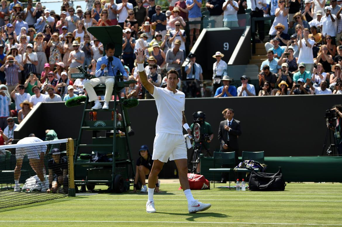 Juan Martín Del Potro - Wimbledon (Reuters)