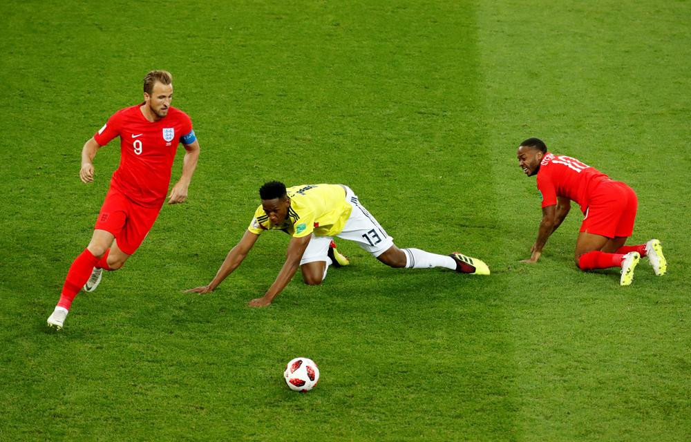 Colombia vs. Inglaterra - Mundial Rusia 2018 (Reuters)