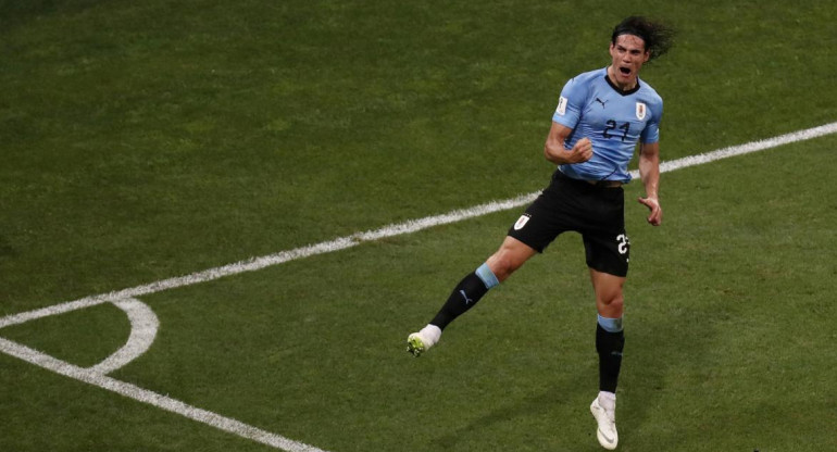 Edinson Cavani - Selección de Uruguay (Reuters)