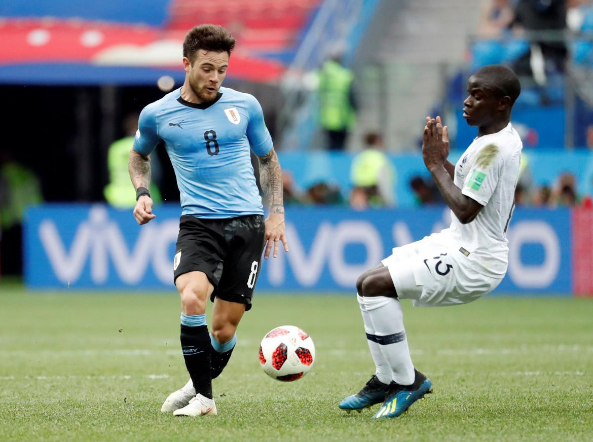 Mundial Rusia 2018: Uruguay vs. Francia (Reuters)