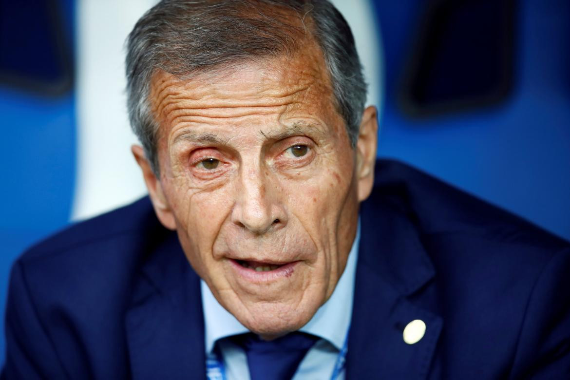 Oscar Tabarez, entrenador de Uruguay (Reuters)