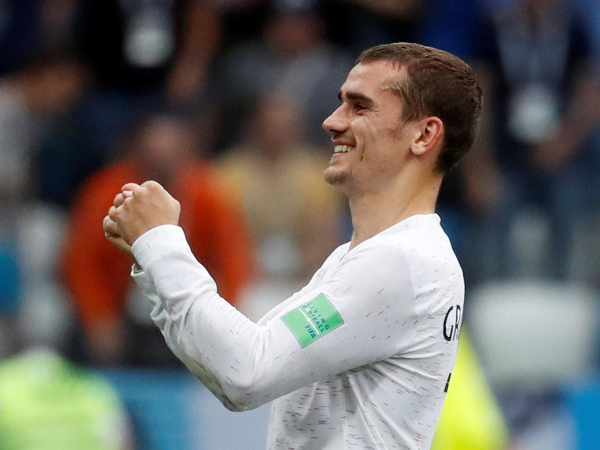 Griezmann, Mundial Rusia 2018: Uruguay vs. Francia (Reuters)