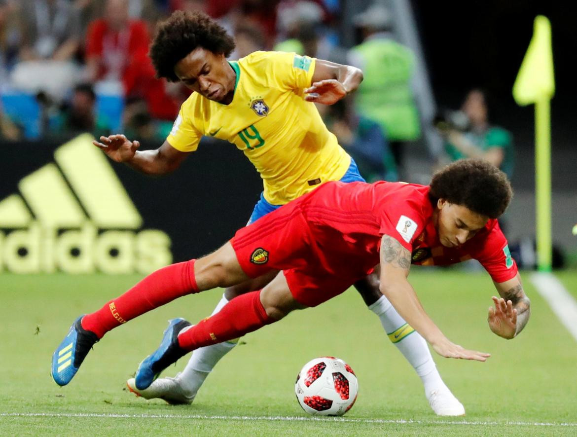 Mundial Rusia 2018: Brasil vs. Bélgica (Reuters)