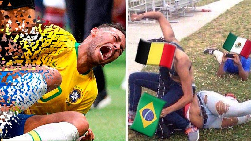 Memes - Brasil vs. Bélgica - Mundial Rusia 2018
