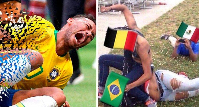 Memes - Brasil vs. Bélgica - Mundial Rusia 2018