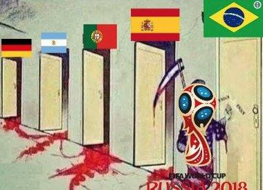 Memes - Brasil vs. Bélgica - Mundial Rusia 2018