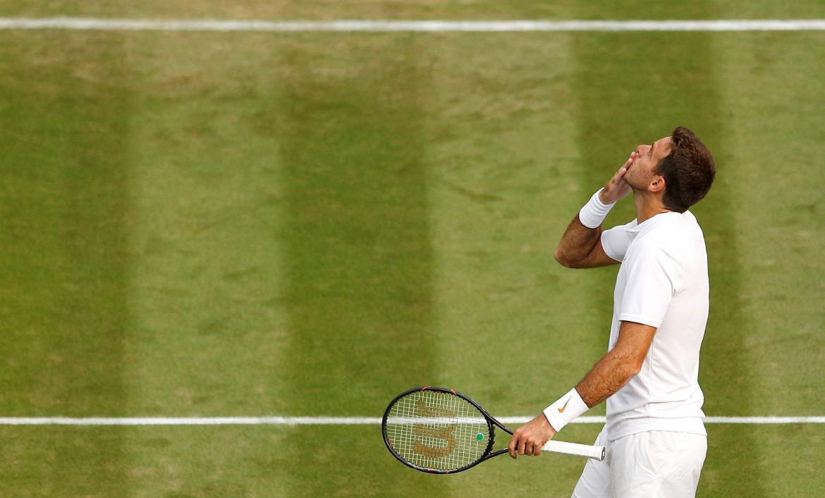 Juan Martín Del Potro - Wimbledon (Reuters)