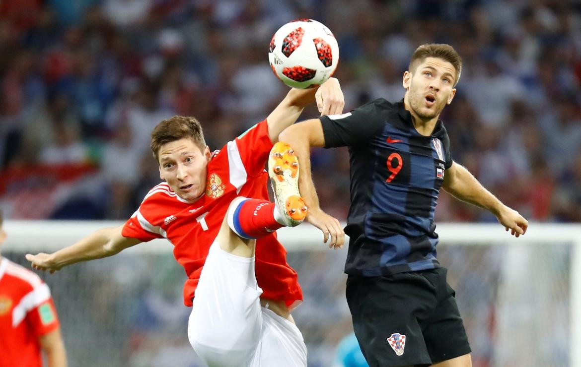 Mundial Rusia 2018: Rusia vs. Croacia (Reuters)