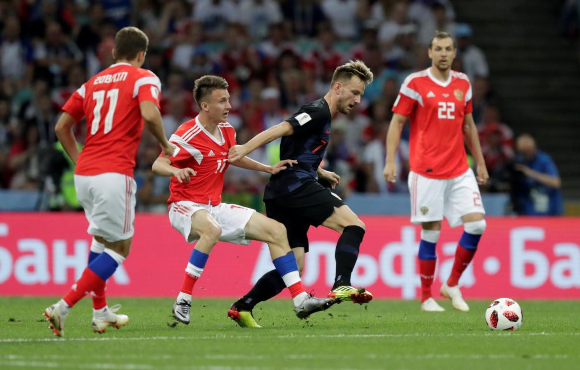 Mundial Rusia 2018: Rusia vs. Croacia (Reuters)