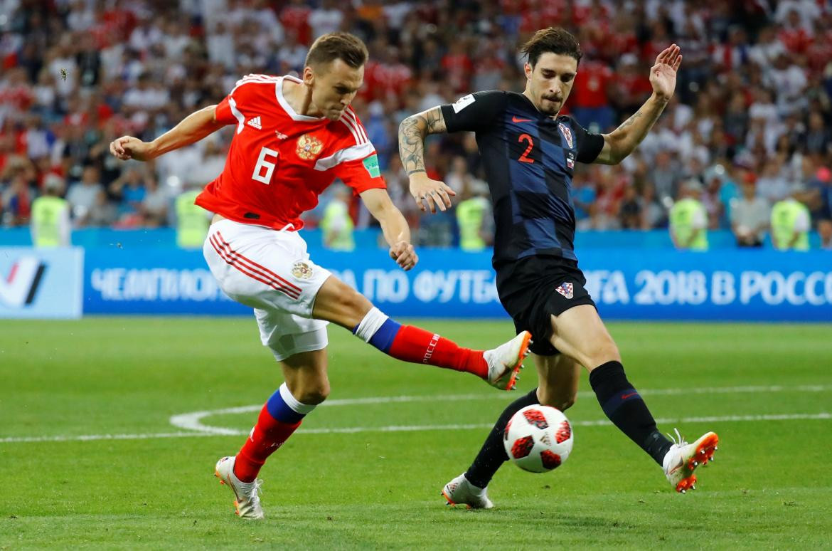 Mundial Rusia 2018: Rusia vs. Croacia (Reuters)