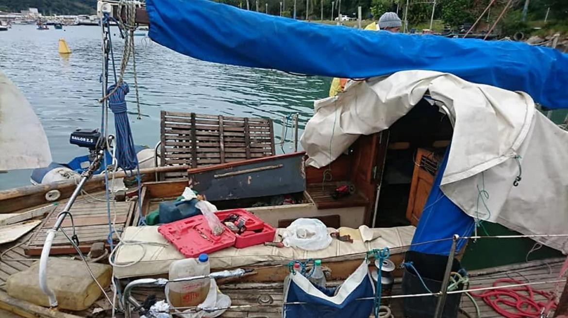 Encontraron en Brasil el velero con los tres argentinos tras diez días de búsqueda