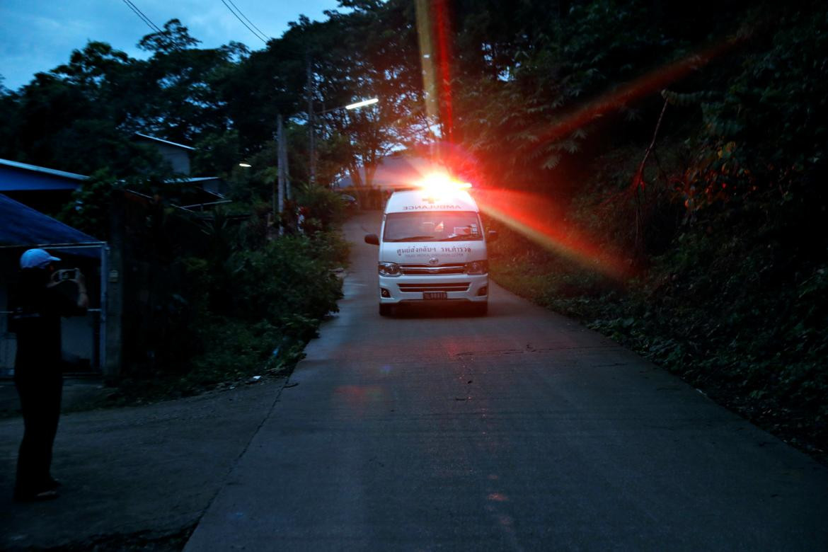 Rescate de niños en cueva de Tailandia (Reuters)