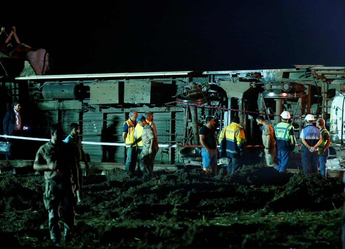 Accidente de tren en Turquía (Reuters)