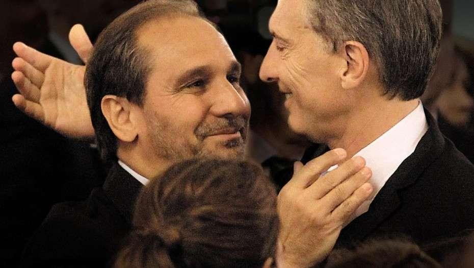 Nicolás Caputo y Mauricio Macri