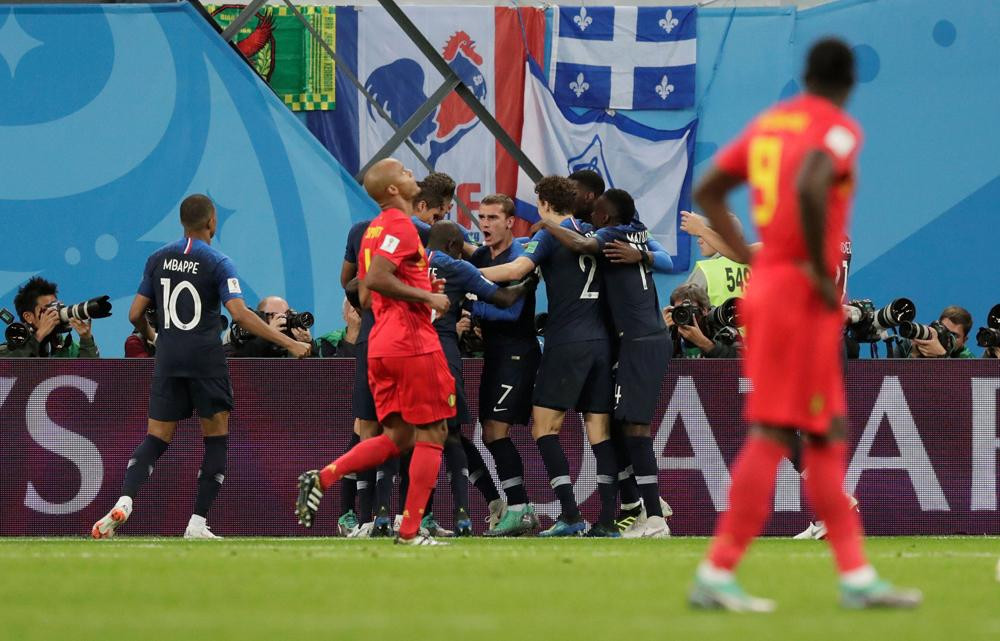 Francia vs. Bélgica - Mundial Rusia 2018 (Reuters)