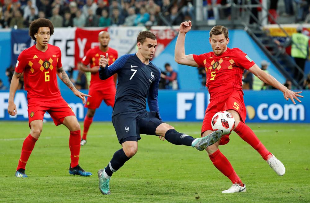 Francia vs. Bélgica - Mundial Rusia 2018 (Reuters)