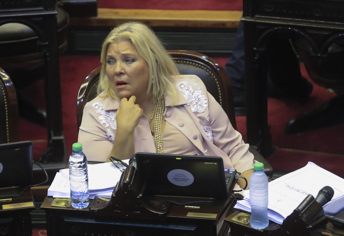 Elisa Lilita Carrió en Diputados, NA