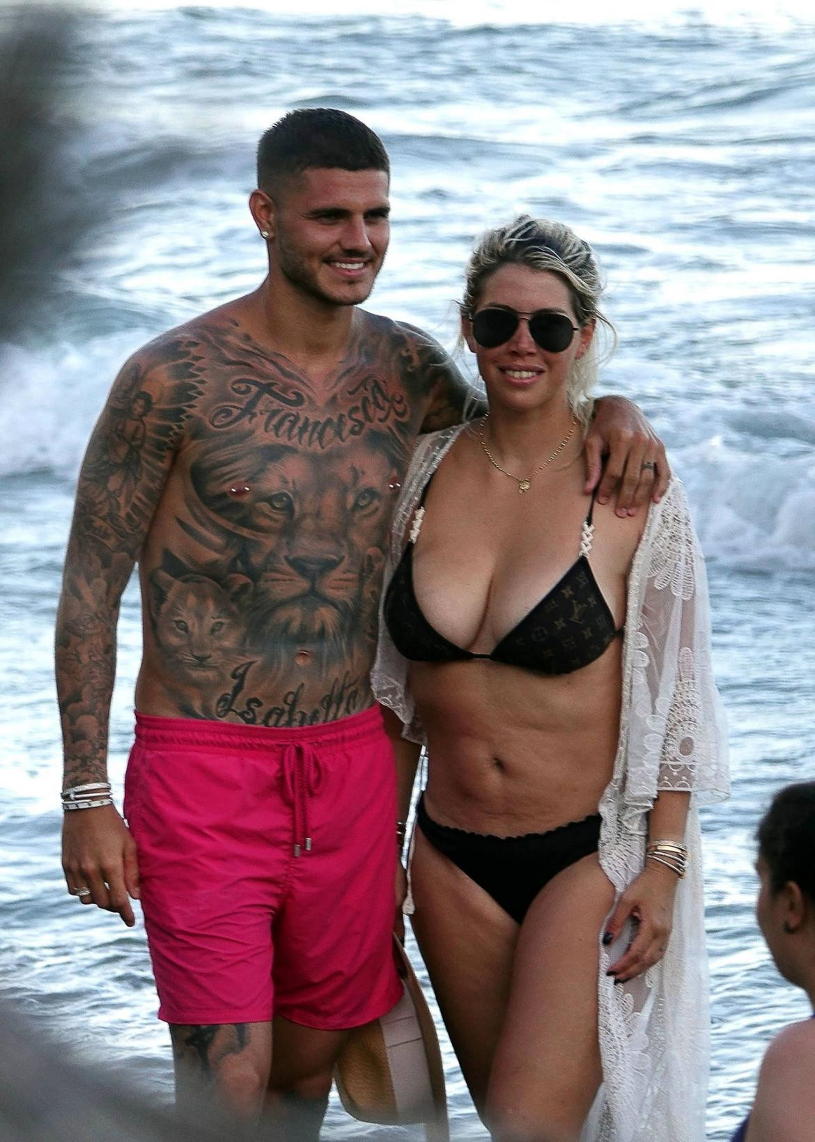 Mauro Icardi - Wanda Nara - vacaciones