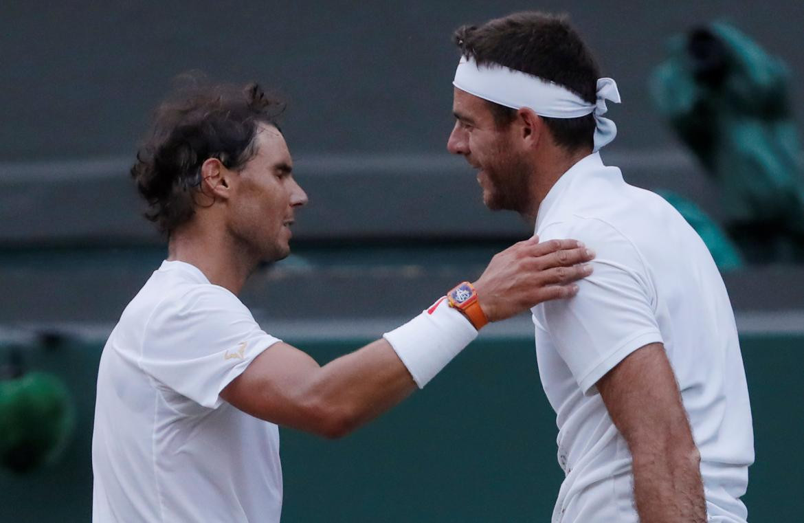 Rafael Nadal vs. Juan Martín Del Potro, Reuters