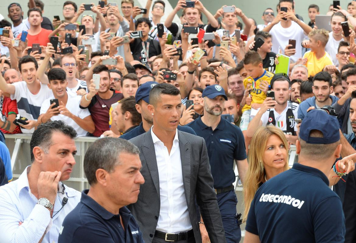 Cristiano Ronaldo ante la Juventus, Reuters