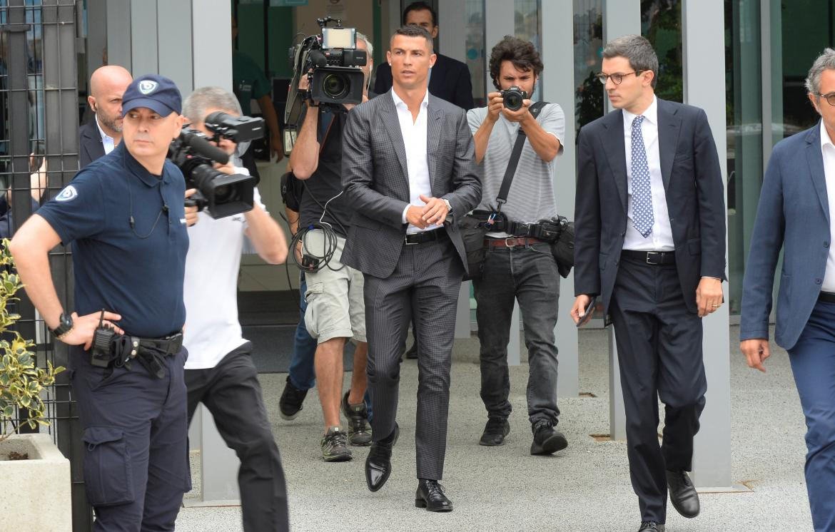 Cristiano Ronaldo ante la Juventus, Reuters