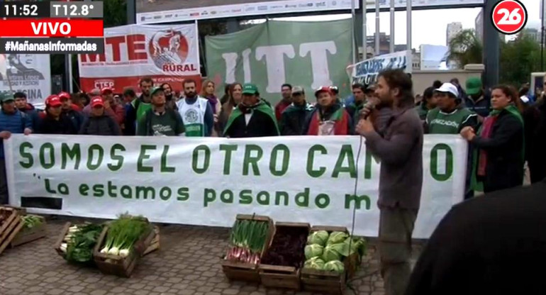 Verdurazo - Protesta de productores