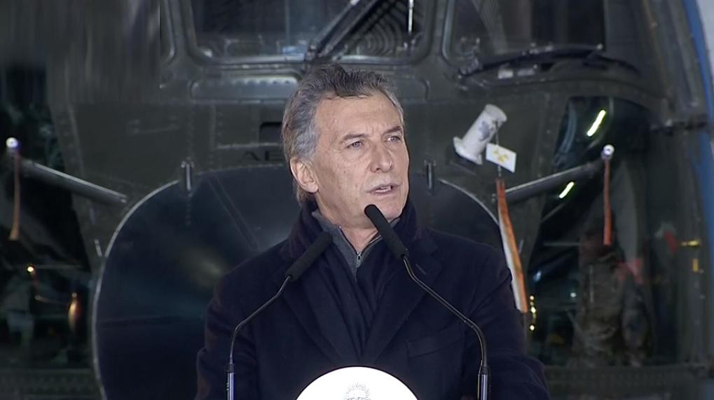 Mauricio Macri - Anuncio