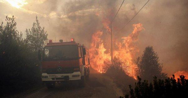 Grecia - incendio