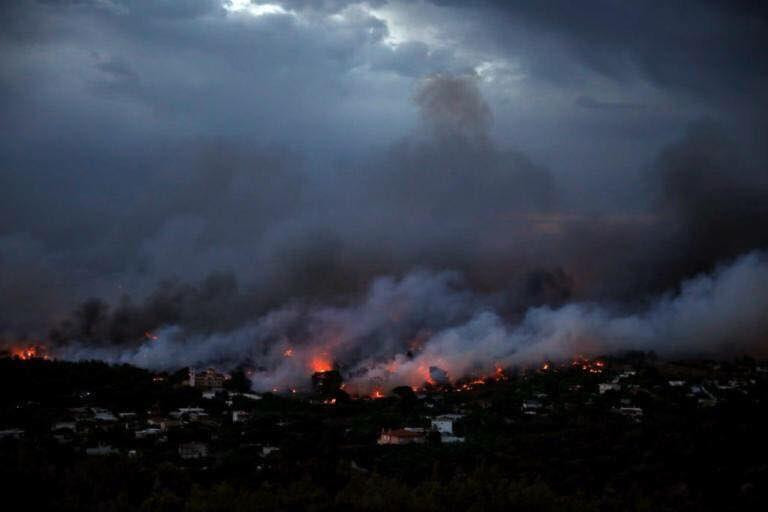 Grecia - incendio