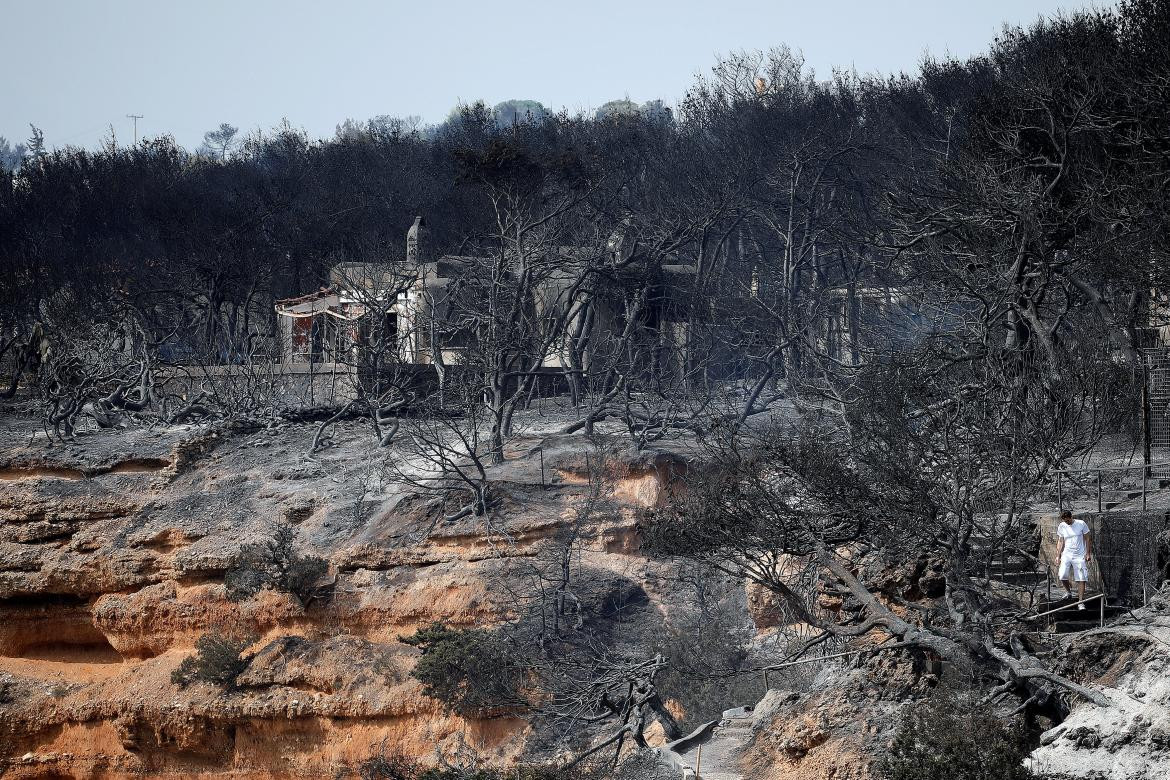 Incendios en Grecia (Reuters)