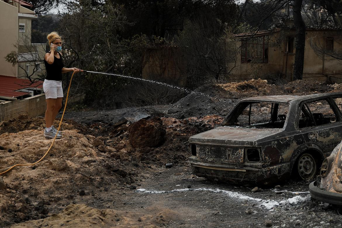 Incendios en Grecia (Reuters)