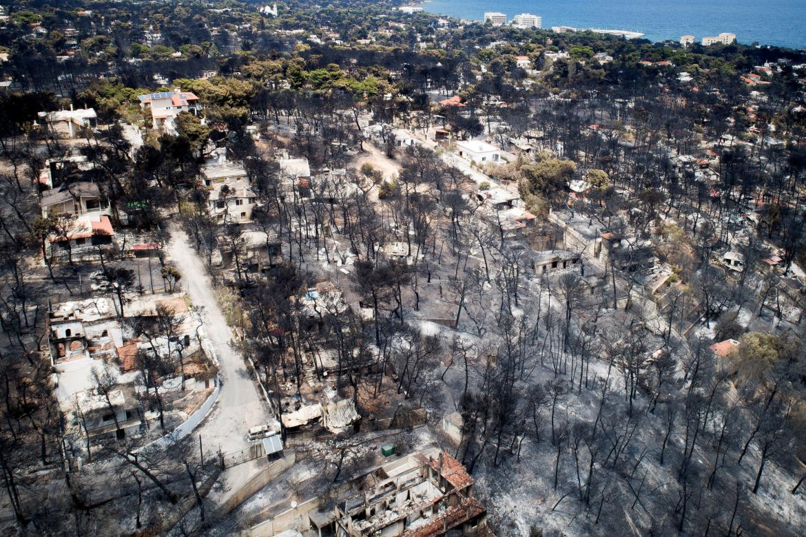 Incendios en Grecia (Reuters)