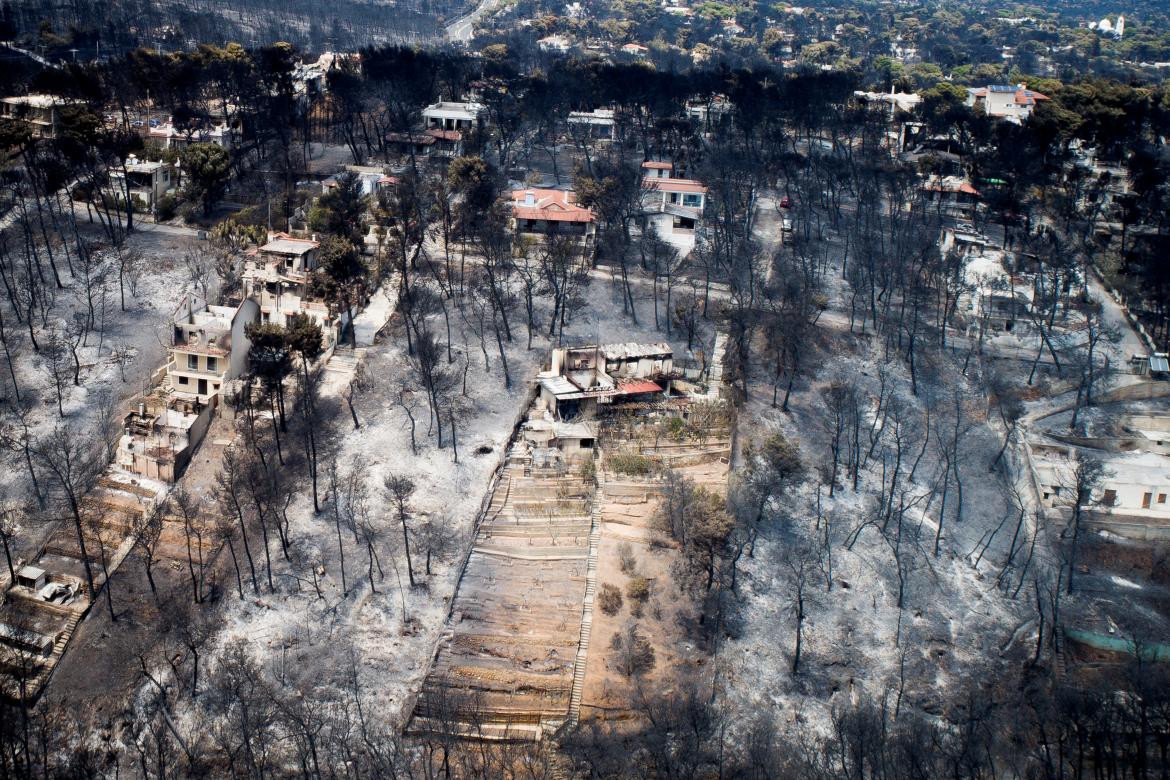 Incendios en Grecia (Reuters)