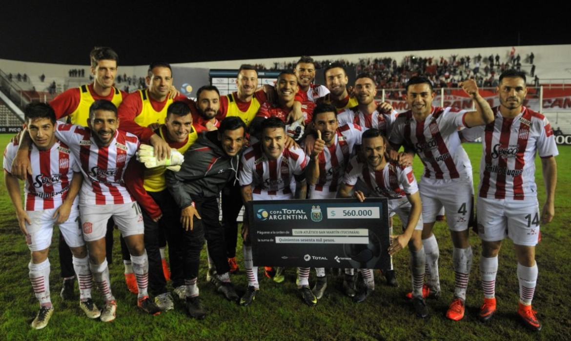 Victoria de San Martín de Tucuman en Copa Argentina