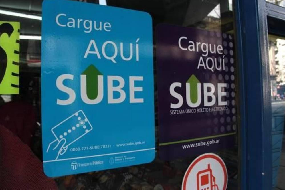 SUBE - carga en kioscos